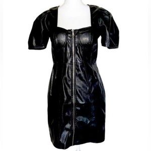 NEW Blashe Faux Leather Pencil Dress